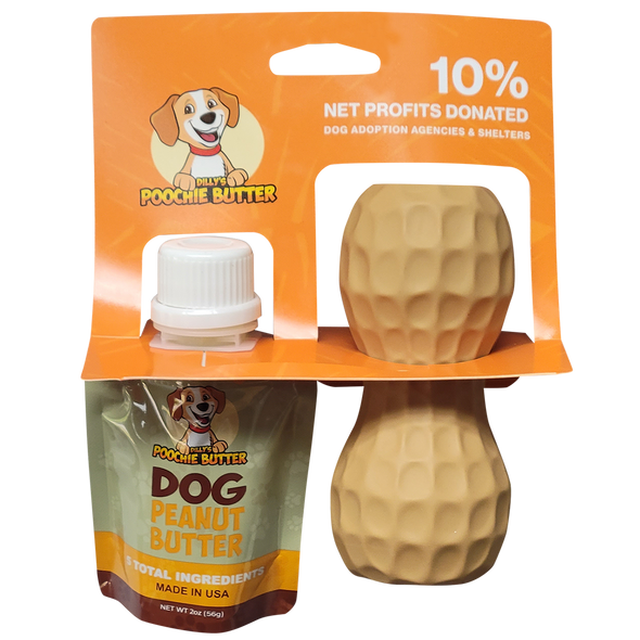 Poochie Butter Squeeze Pack and Toy Filler