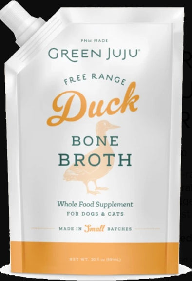 Green Juju Frozen Duck Bone Broth