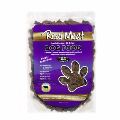 The Real Meat Company Air-Dried Lamb Dog Food, front