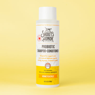 Skout's Honor Probiotic Shampoo + Conditioner for Cats
