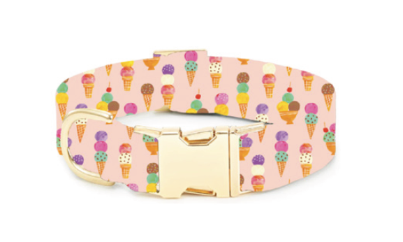 Sundae Funday Summer Dog Collar