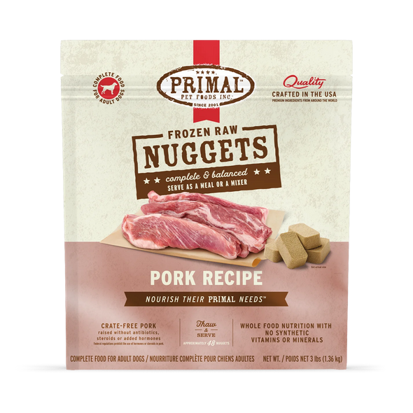Primal Frozen Canine Pork Formula