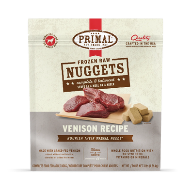 Primal Frozen Canine Venison Formula