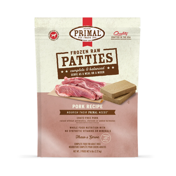 Primal Frozen Canine Pork Formula