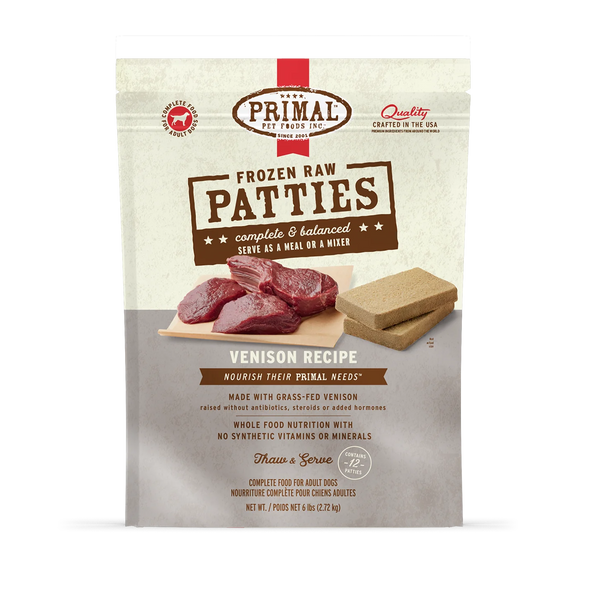 Primal Frozen Canine Venison Formula