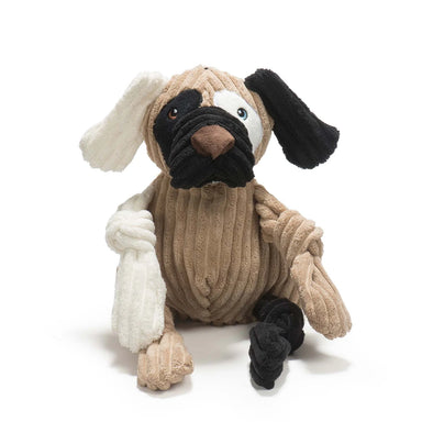 Patches HuggleMutt™ Knottie® Plush Dog Toy,