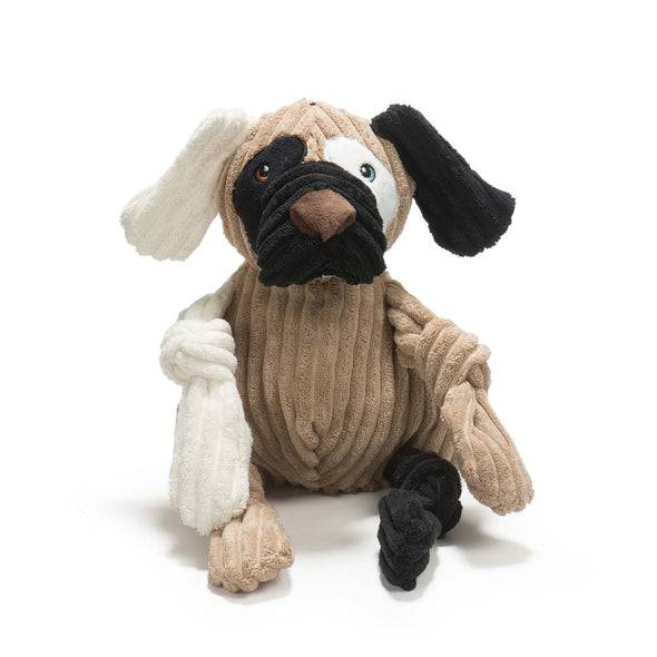 Patches HuggleMutt™ Knottie® Plush Dog Toy,