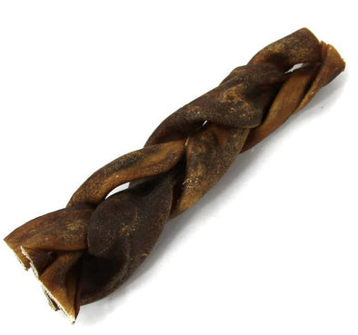 Willy Wags Lamb Collagen Braided - 6"