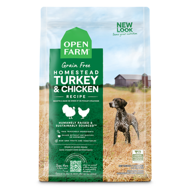 Open Farm Homestead Turkey & Chicken Grain Free Recipe