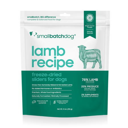 Small Batch Freeze Dried Lamb Dog Food