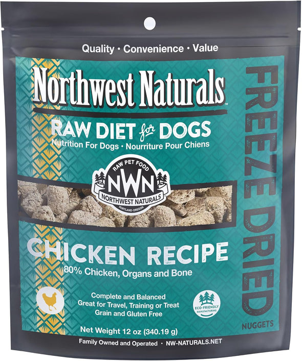 Northwest Naturals Freeze Dried Nugget Diet for Dogs