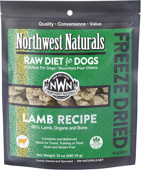 Northwest Naturals Freeze Dried Nugget Diet for Dogs
