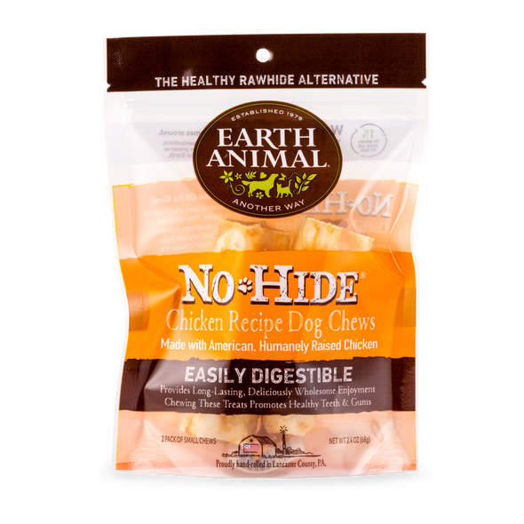 Earth Animal No-Hide® Wholesome Chews for Dogs - Chicken
