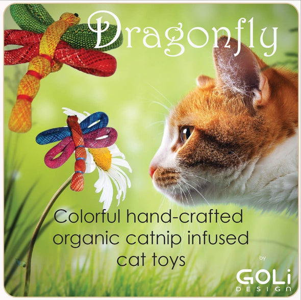 Dragonfly - Catnip Infused Cat Toys