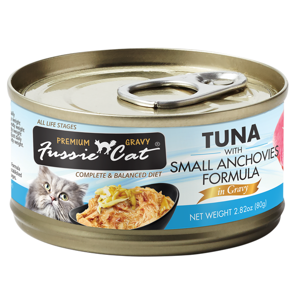 Fussie Cat Tuna in Gravy Formulas