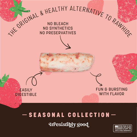 No-Hide® Seasonal Collection Strawberries & Cream Rolls