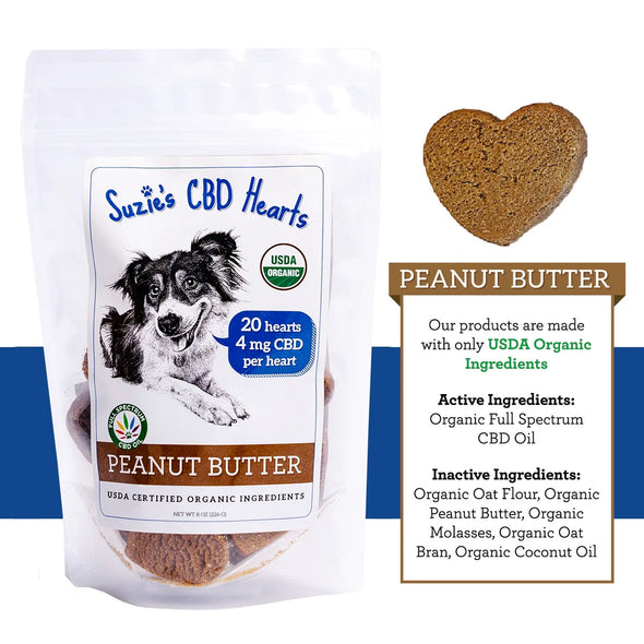 Suzie's CBD Treats 20 pc 4mg