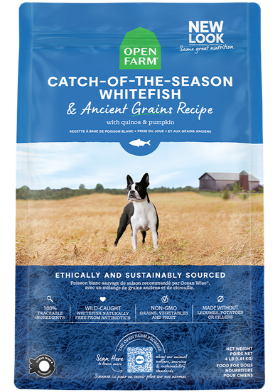 Open Farm Catch of the Season Whitefish & Ancient Grains Dry Dog Food