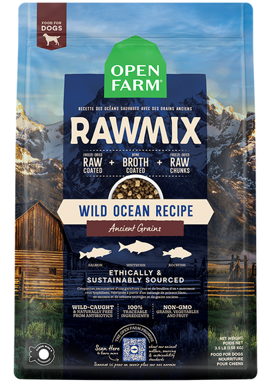 Open Farm Dog Ancient Grain RawMix Wild Ocean