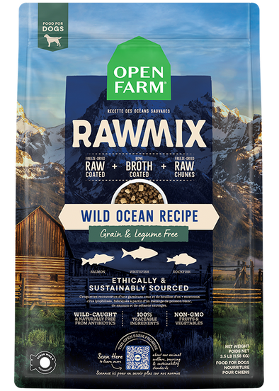 Open Farm Dog Grain Free RawMix Wild Ocean