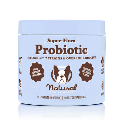 Natural Dog Company Super-Flora Probiotic