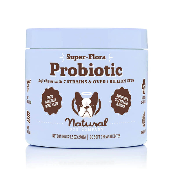 Natural Dog Company Super-Flora Probiotic