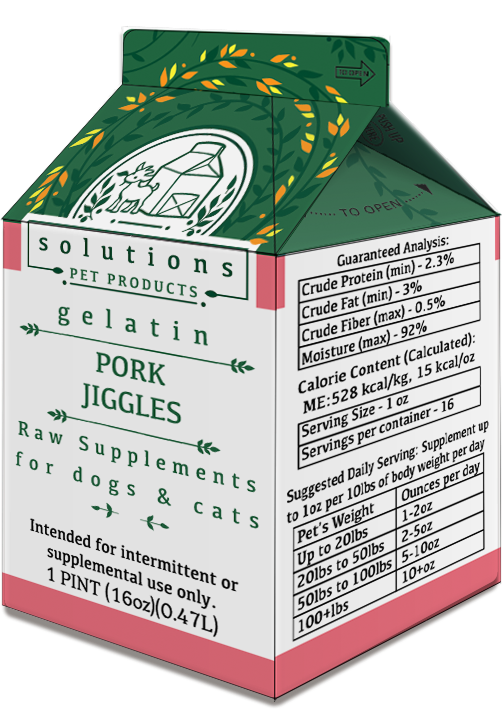 Solutions Pet Products Jiggles Supplement