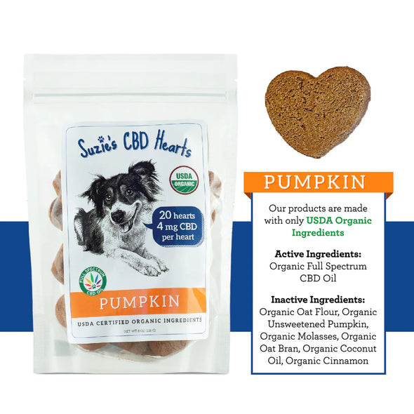 Suzie's CBD Treats 20 pc 4mg