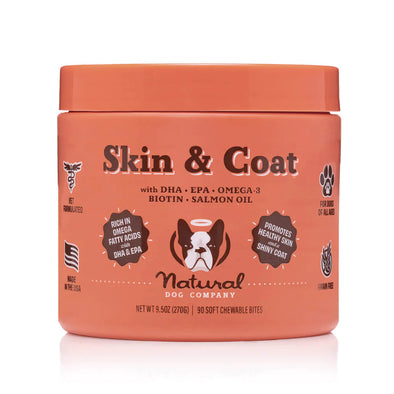 Natural Dog Skin and Coat Supplement