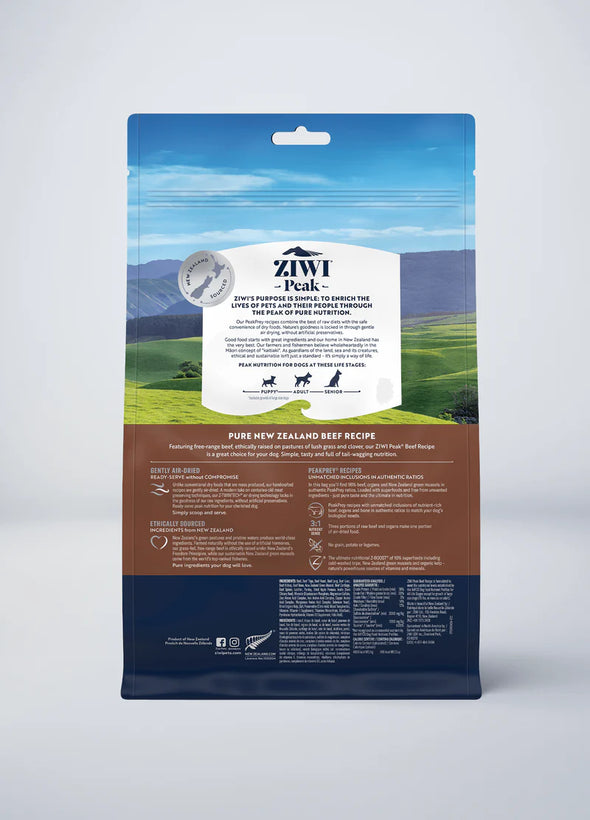 Ziwi Peak Air-Dried Beef Recipe Food for Dogs