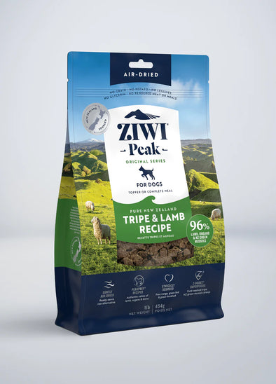 Ziwi Peak Air-Dried Tripe & Lamb Recipe Food for Dogs