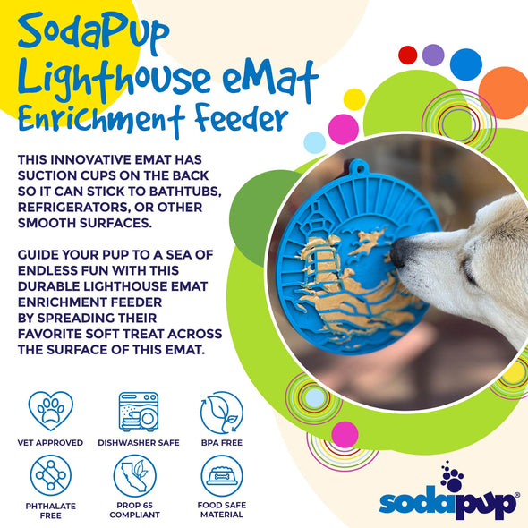 Lighthouse Enrichment Lick Mat