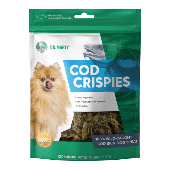 Cod Crispies 100% Cod Skin Dog Treat