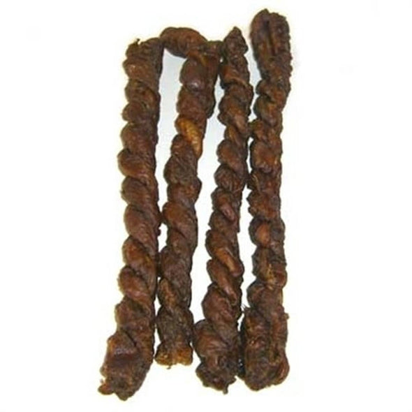 Willy Wags Lamb Gullet Twist