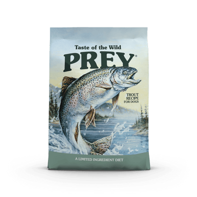 Taste of the Wild Prey LID Trout Dog Food