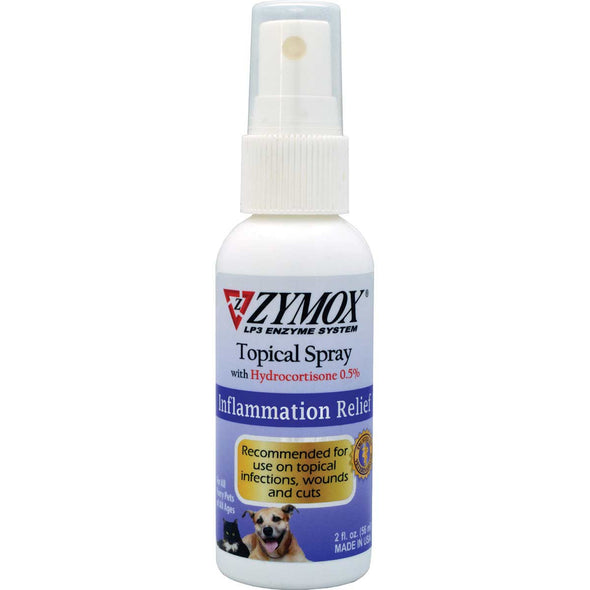 Zymox Topical Spray with hydrocortisone 0.5%