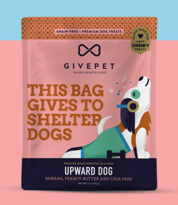 GivePet Soft & Chewy Treats - Upward Dog