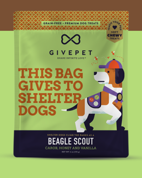 GivePet Soft & Chewy Treats - Beagle Scout
