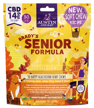 Austin & Kat Brady's Senior Blend Chews 14mg
