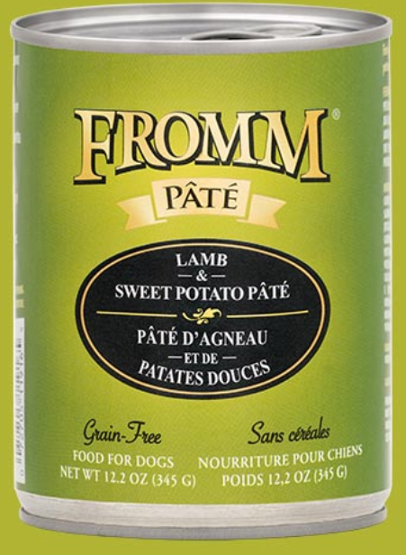 Fromm Paté Canned Food for Dogs 12.2oz