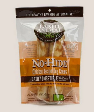 Earth Animal No-Hide® Wholesome Chews for Dogs - Chicken