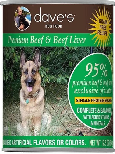 Dave's 95% Beef/Beef Liver