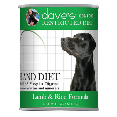 Dave's Restricted Bland Lamb and Rice