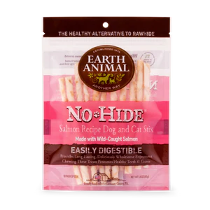 Earth Animal No-Hide® Wholesome Chews For Dogs-Salmon