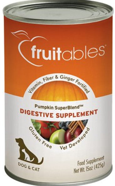 Fruitables Can Food Toppers Pumpkin Digestive