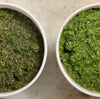 Green Juju™ Raw Supplement for Dogs, comparison Bailey's Blend and Just Greens