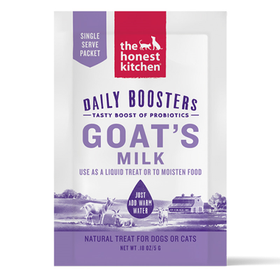 Honest Kitchen Daily Boost Goat's Milk single serve packet