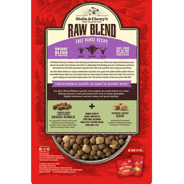 Stella and Chewy's Raw Blend Free Range