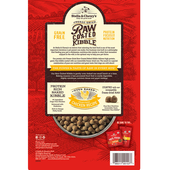 Stella Raw Coated Chicken Grain-Free