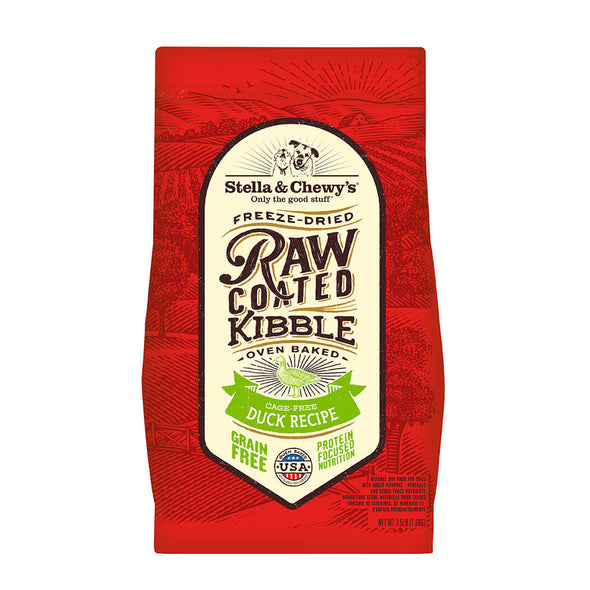 Stella Raw Coated Duck Grain-Free